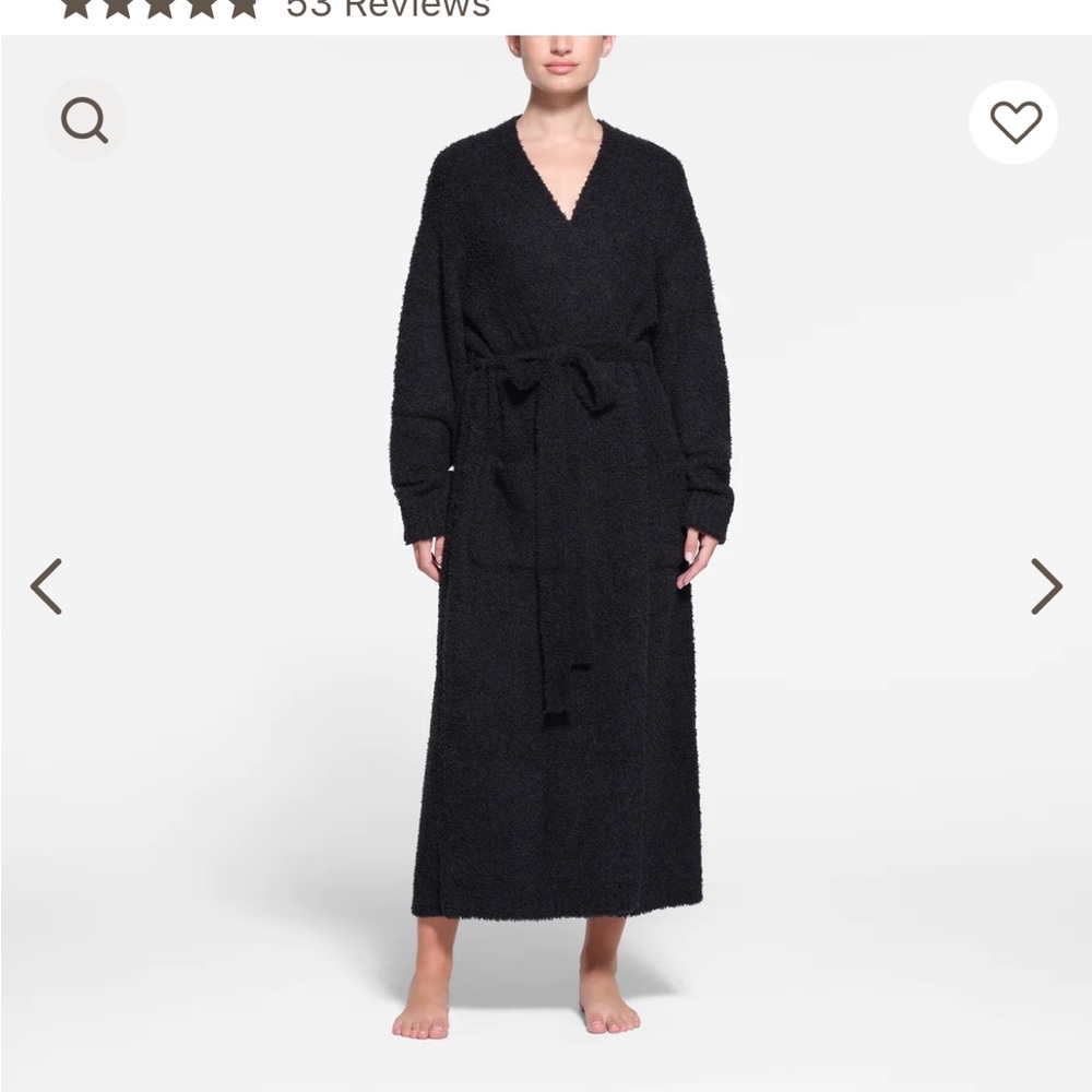 Skims cozy knit unisex robe